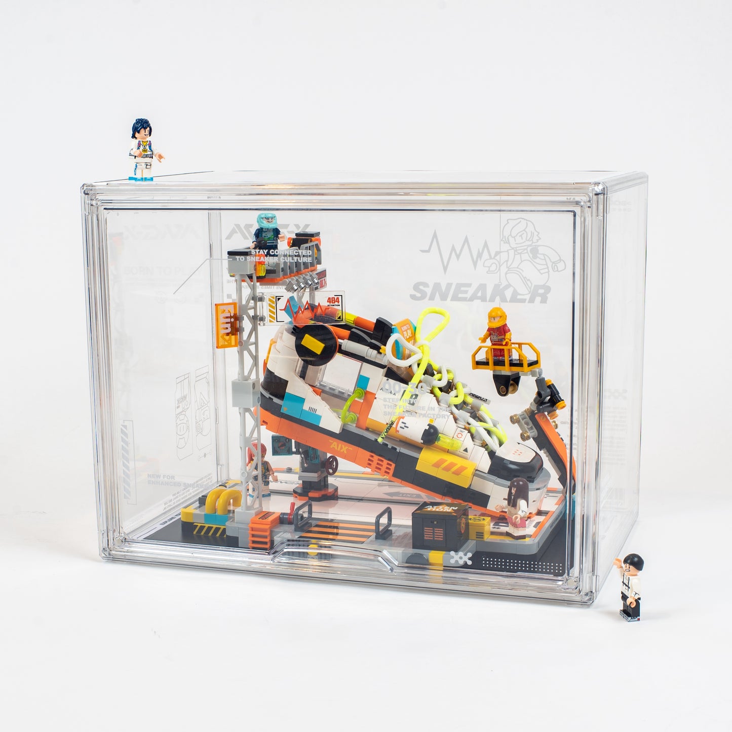 Sneaker Factory Bricks with Clear Display Case